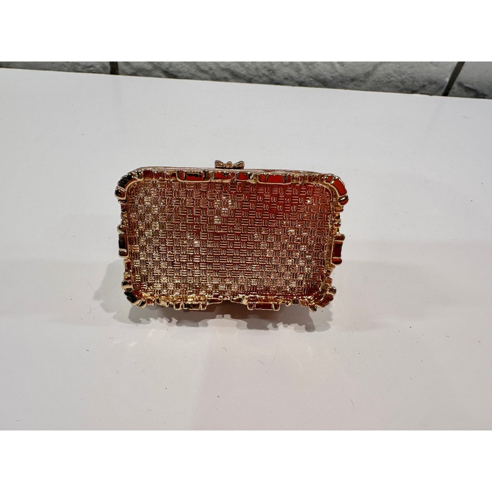 Enchanting Sewing Machine Trinket‎ Box Jeweled Hinged Keepsake Holder - Picture 8 of 8